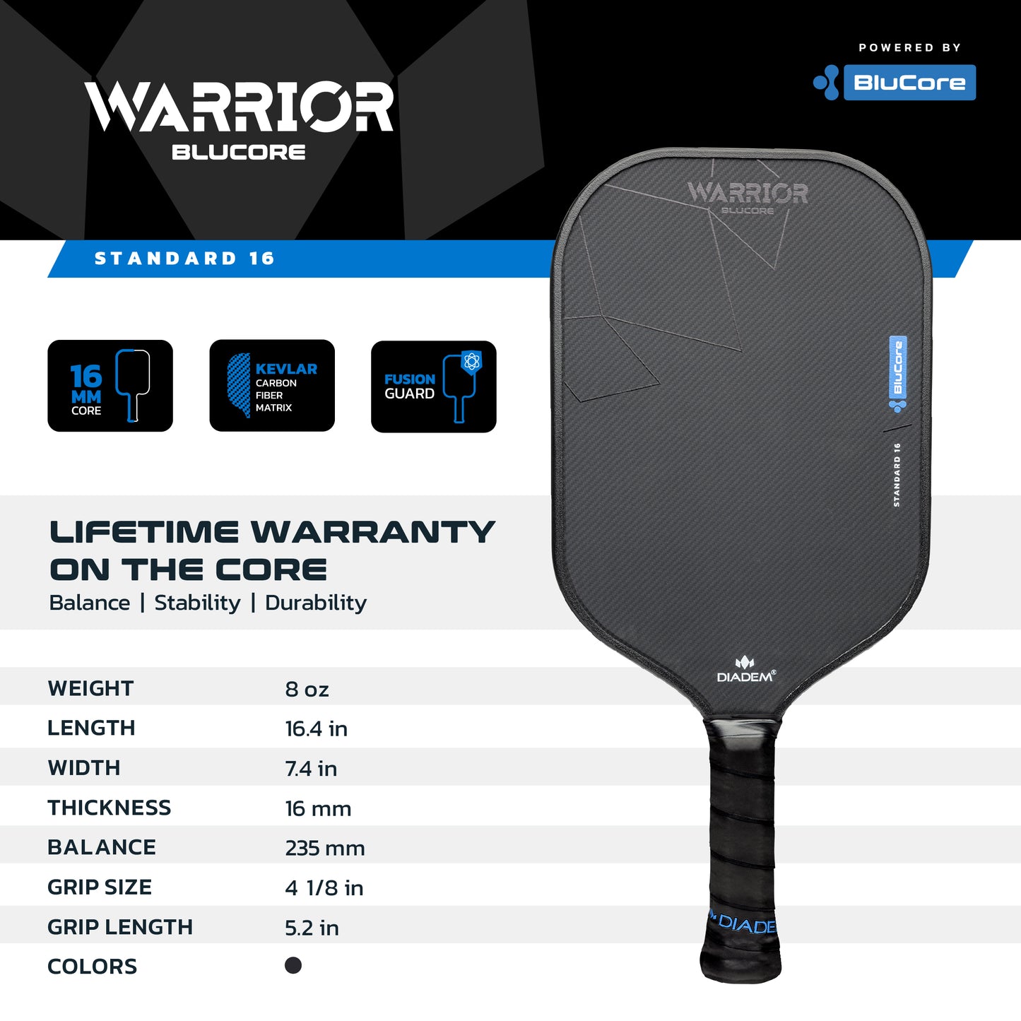 Diadem Warrior BluCore