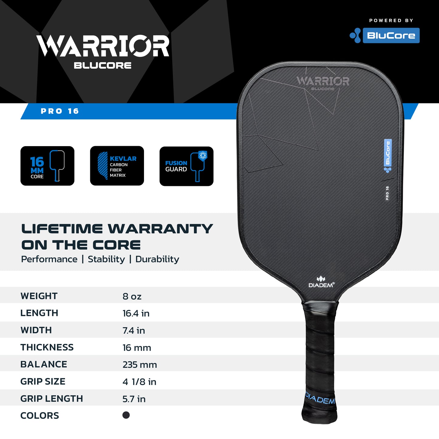 Diadem Warrior BluCore